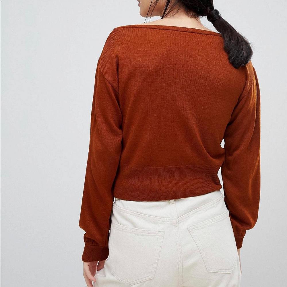 Rust brown sweater - Picture 2 of 4